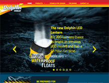 Tablet Screenshot of dolphintorches.com
